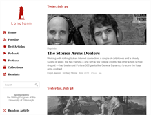 Tablet Screenshot of longform.org